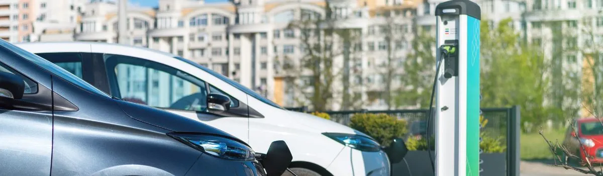 Estación de carga de coches eléctricos