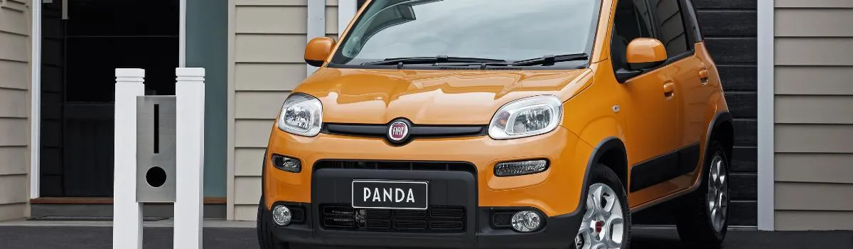Fiat Panda naranja 