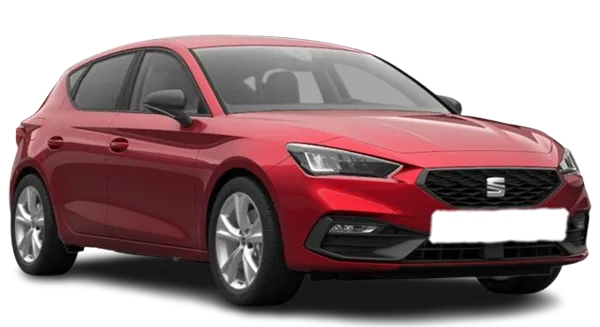 Seat León rojo Seat León rojo