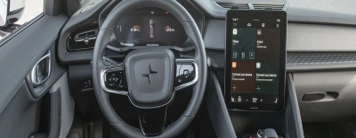 Diseño interior del Polestar 2