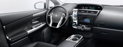 Interior del Toyota Prius+