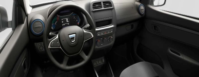 Diseño interior del Dacia Spring