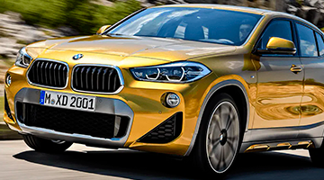 BMW X2 renting