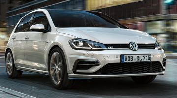 Volkswagen golf blanco
