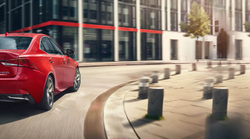 lexus is 300h rojo