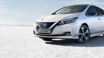 Nissan Leaf gris