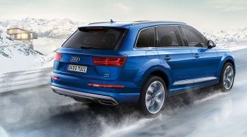 Audi q7 azul