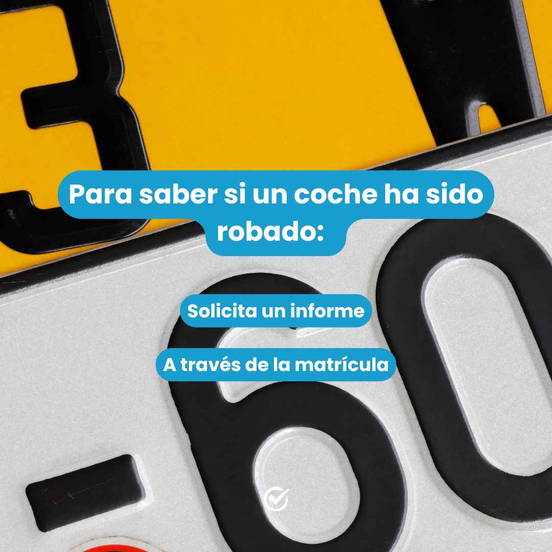 Cómo saber si un coche es robado