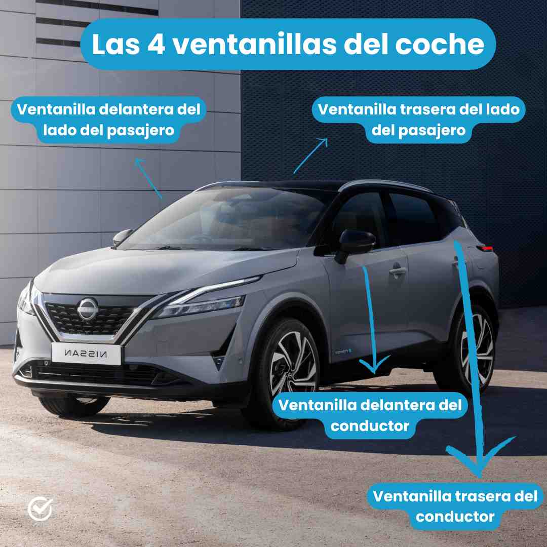 ventanillas nissan qashqai