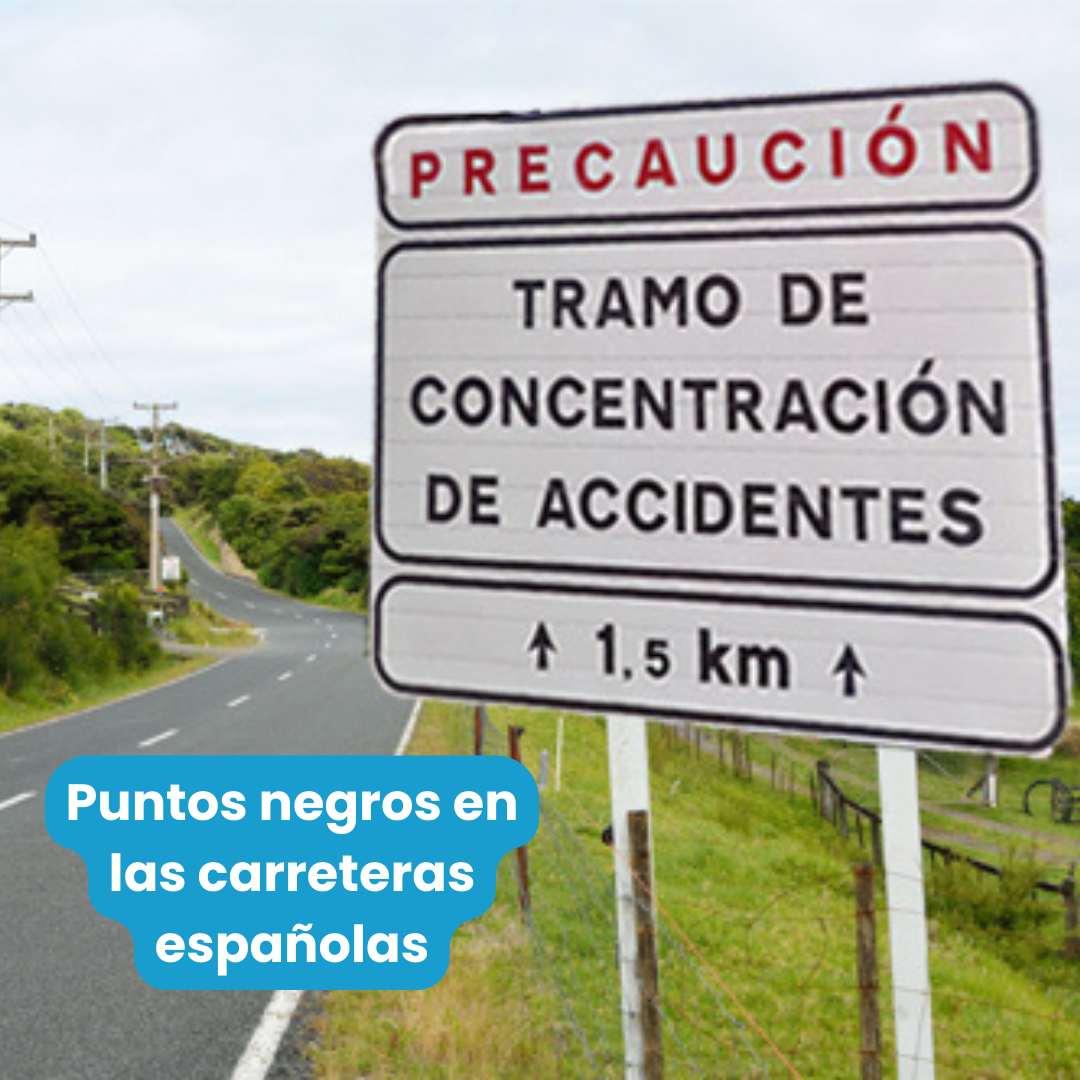 puntos negros en las carreteras españolas