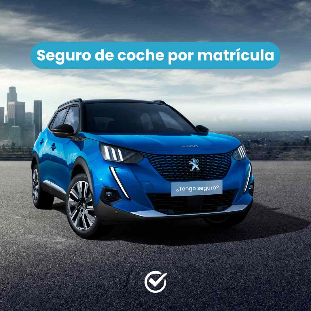 seguro de coche por matricula