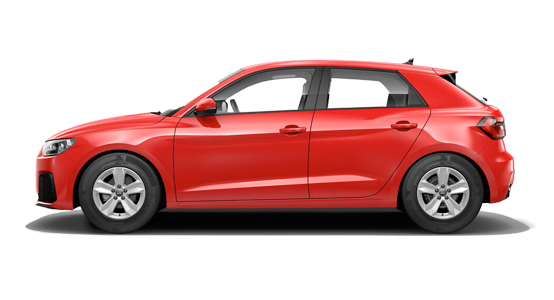 Audi A1 rojo Audi A1 rojo