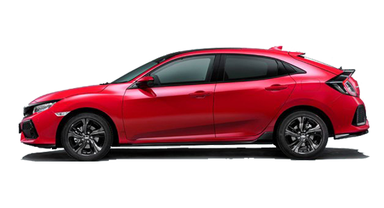 Honda Civic rojo-rally Honda Civic rojo-rally