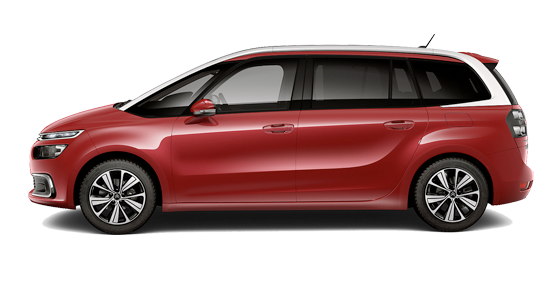 Citroën Grand C4 Spacetourer rojo Citroën Grand C4 Spacetourer rojo