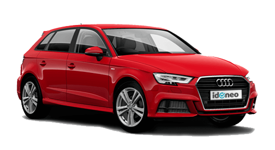 Audi A3 Sportback rojo Audi A3 Sportback rojo