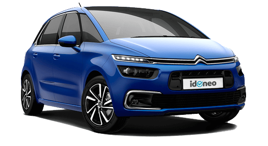 Citroën C4 Spacetourer azul Citroën C4 Spacetourer azul