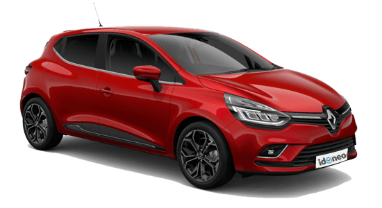 Renault Clio rojo Renault Clio rojo
