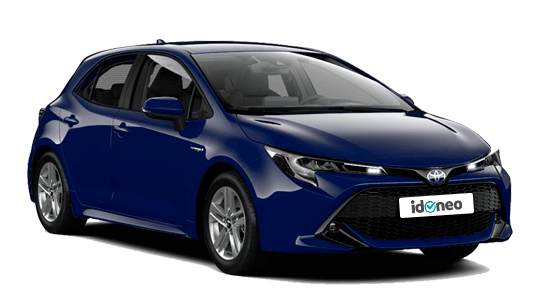 Toyota Corolla azul Toyota Corolla azul