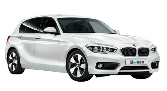 BMW Serie 1 cinco puertas blanco BMW Serie 1 cinco puertas blanco