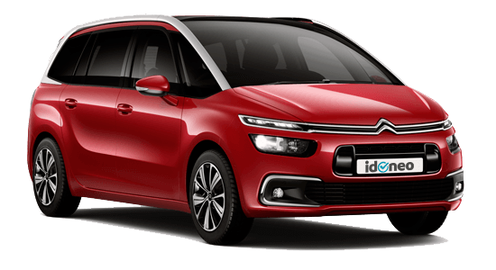 Citroën Grand C4 Spacetourer rojo Citroën Grand C4 Spacetourer rojo