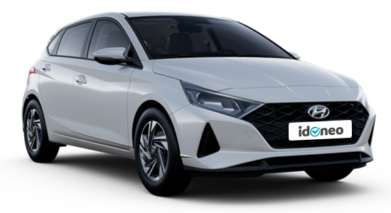 Hyundai i20 blanco-2021