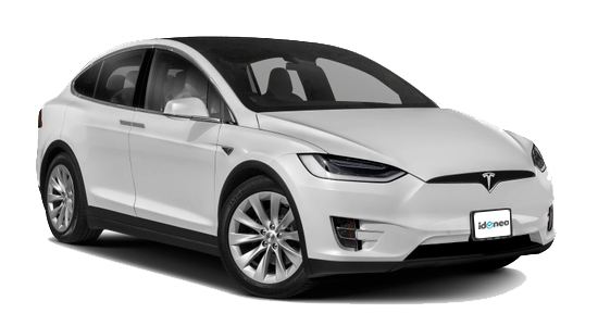 Tesla Model X blanco Tesla Model X blanco