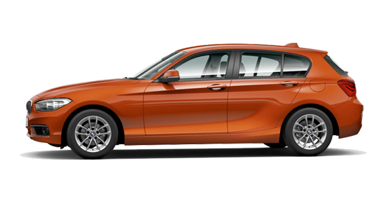 BMW Serie 1 cinco puertas sunset-orange BMW Serie 1 cinco puertas sunset-orange