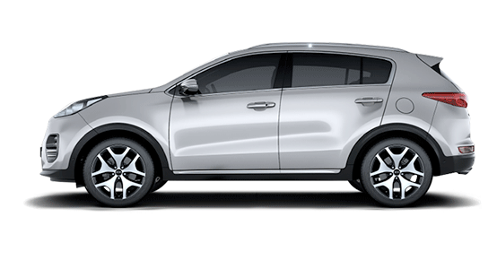 Kia Sportage cassa-white Kia Sportage cassa-white